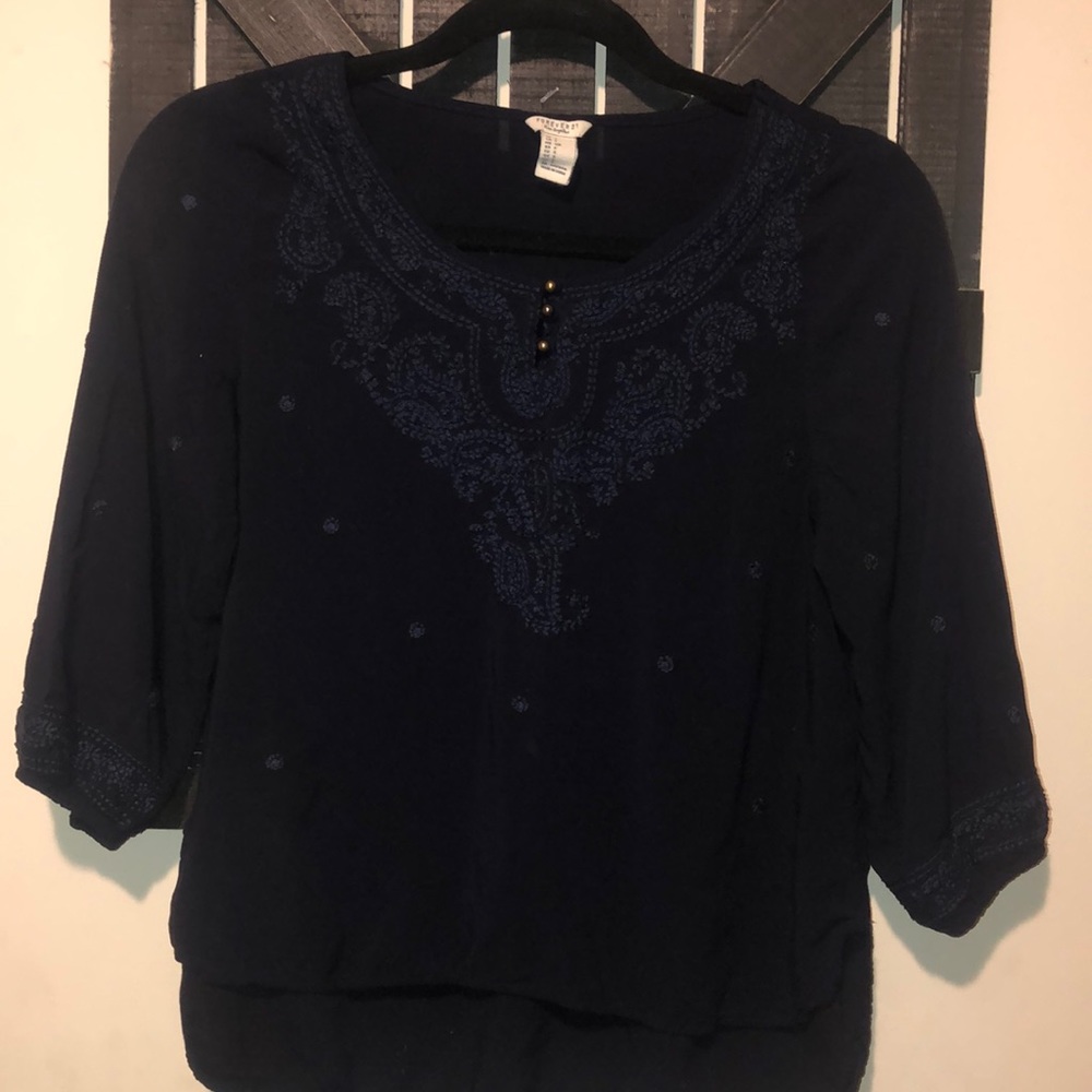 High low blouse